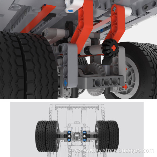 Mitu Toy Truck Safety Portable Builder Smart Toys